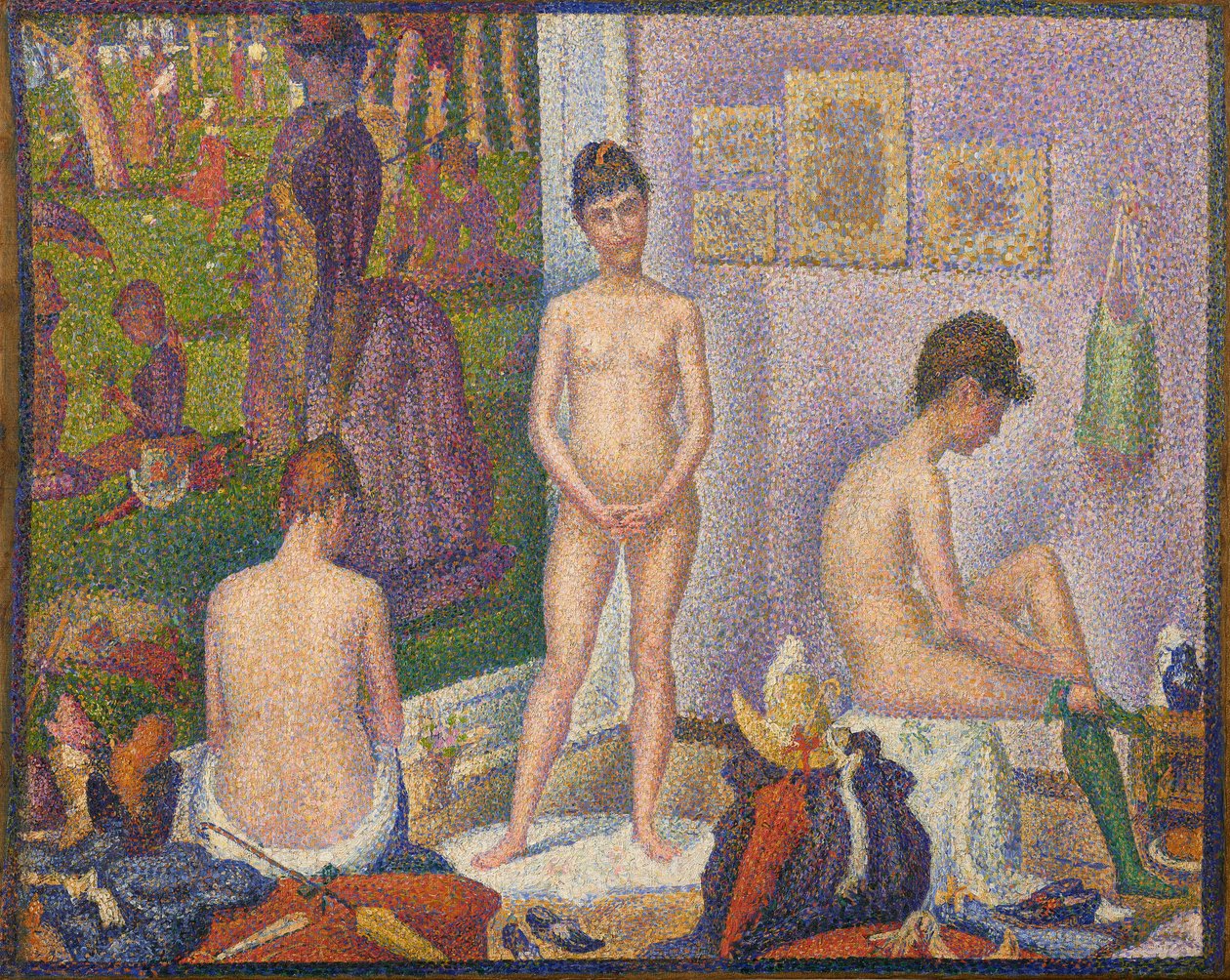 Les Poseuses, Ensemble (Petite version) - Georges Pierre Seurat
