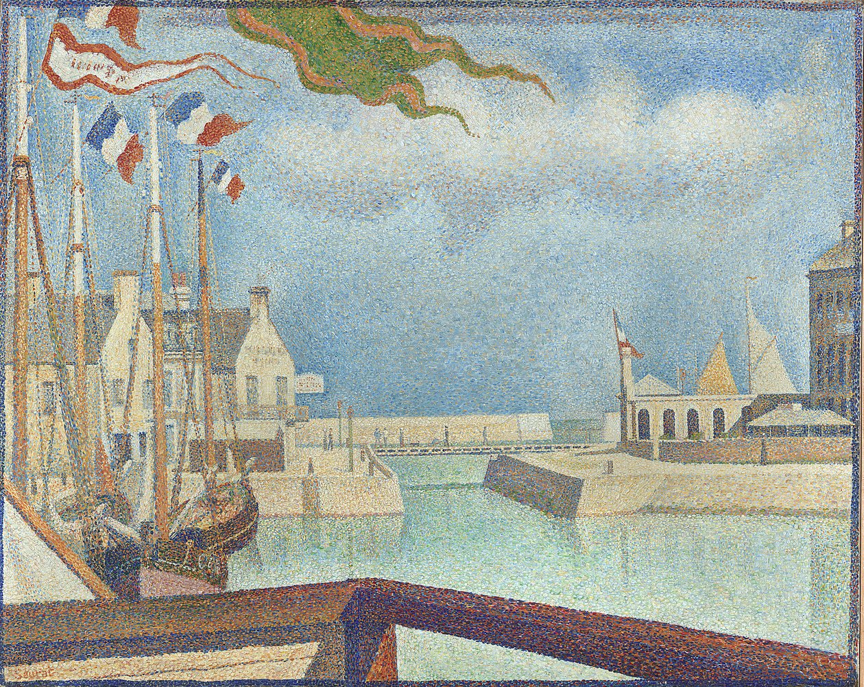 Dimanche à Port-en-Bessin - Georges Pierre Seurat