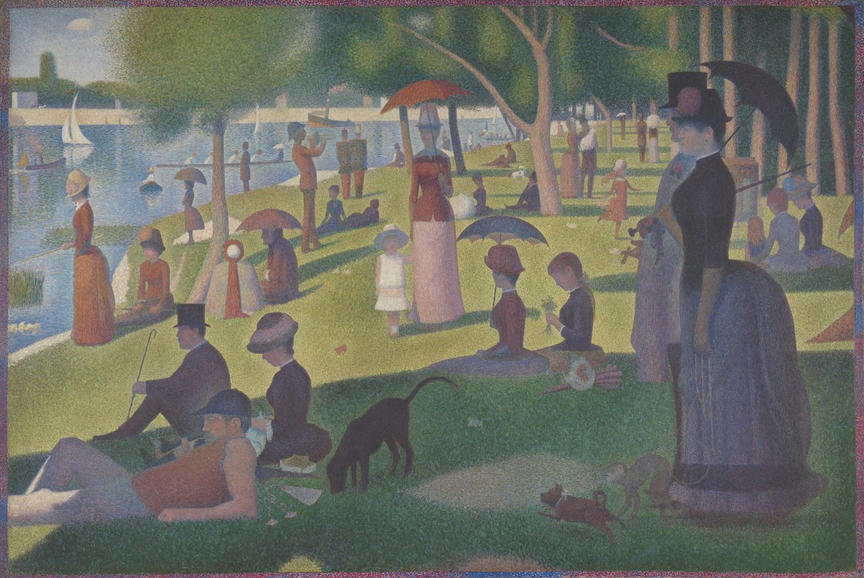Un dimanche sur la Grande Jatte - 1884 - Georges Seurat