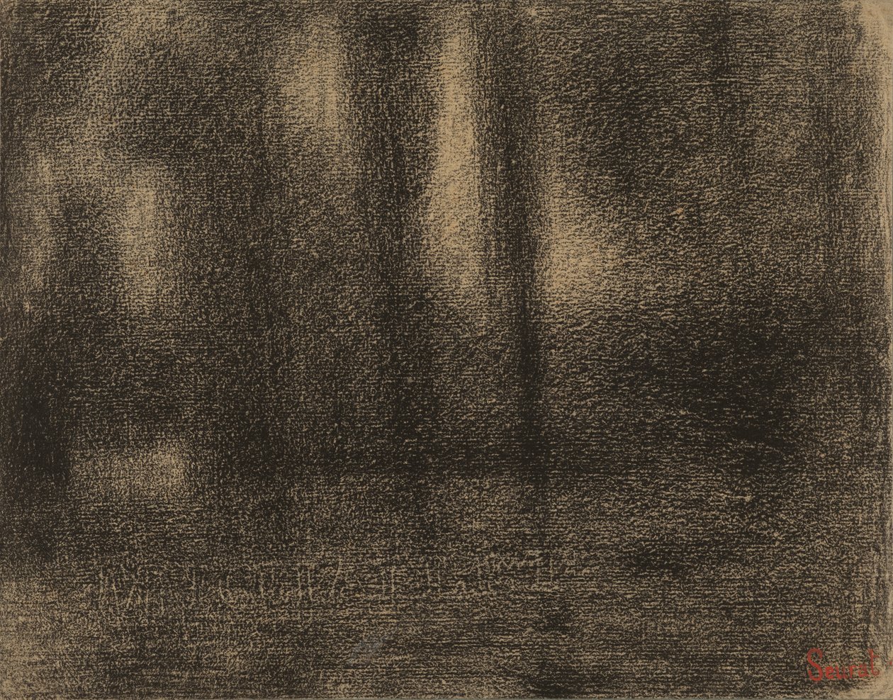 Peupliers - Georges Seurat