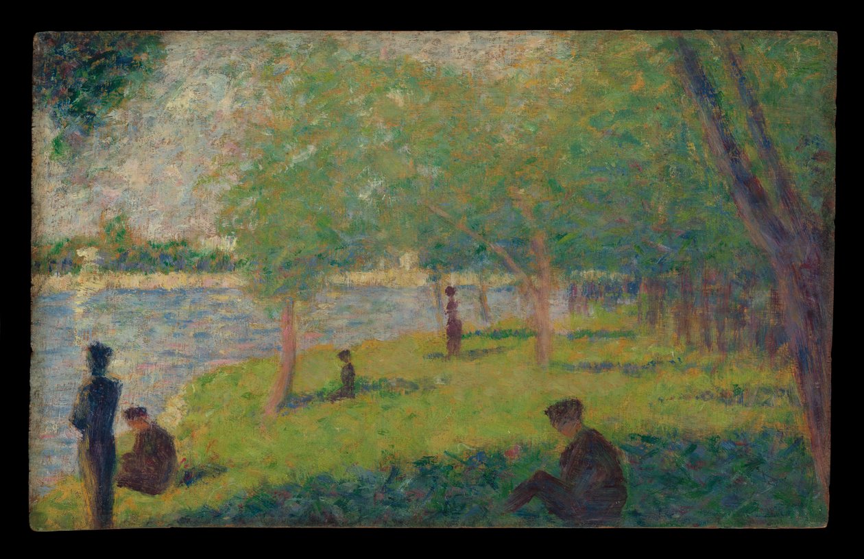 Étude pour « Un dimanche à la Grande Jatte » - Georges Seurat