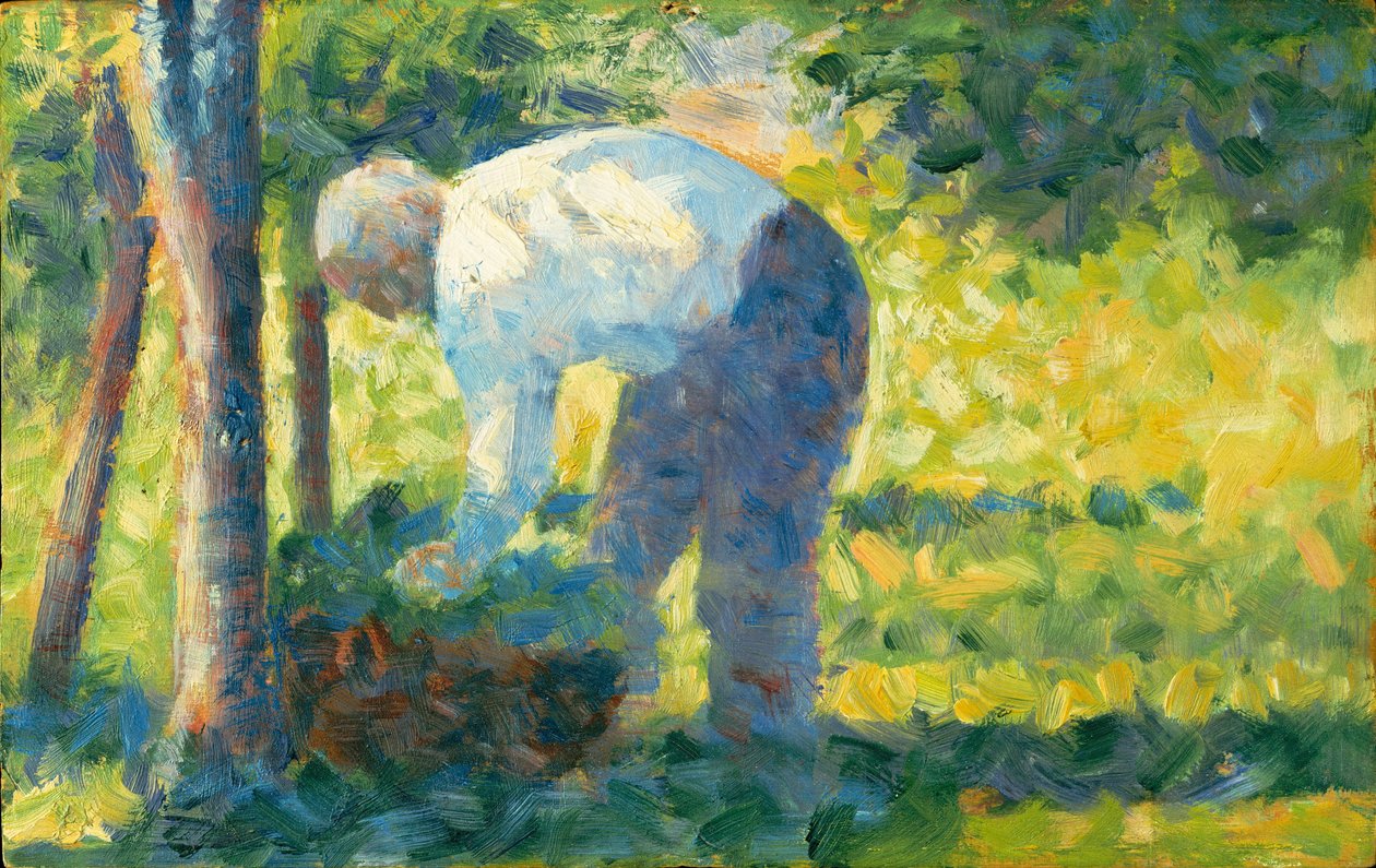 Le jardinier, 1882-83 - Georges Seurat