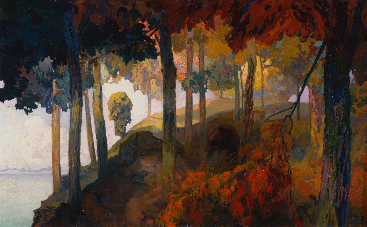 Un paysage arcadien - Georges de Feure