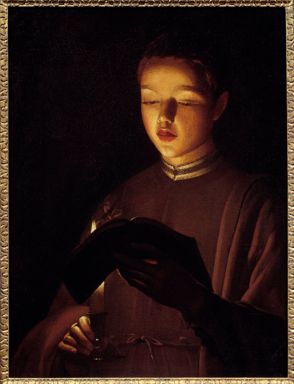 Le jeune chanteur - Georges de La Tour