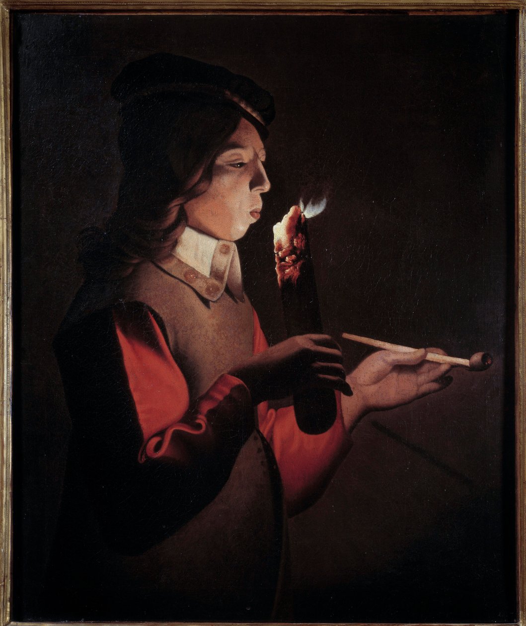 Le jeune fumeur - Georges de La Tour