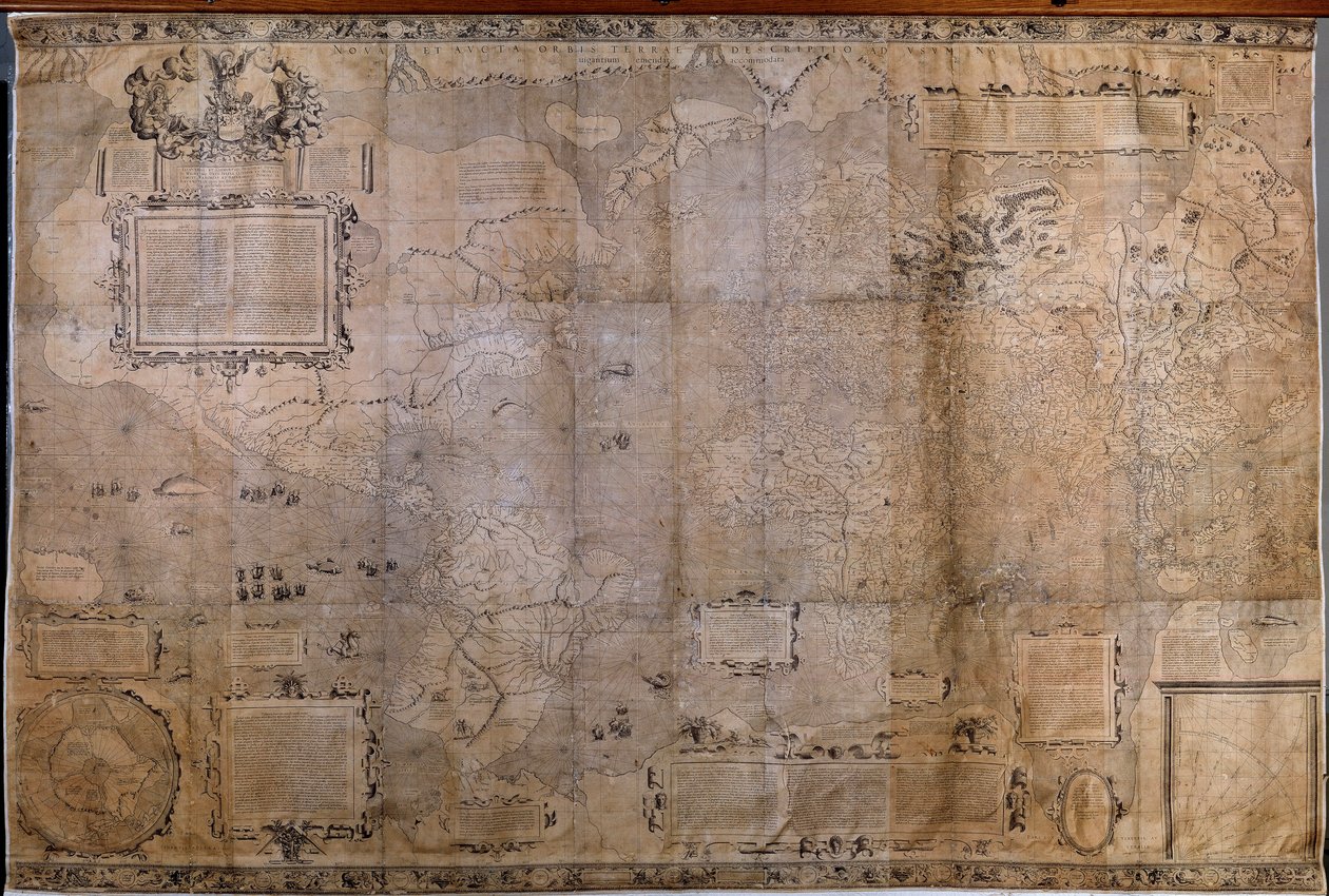 Carte géographique du monde. Carte de l