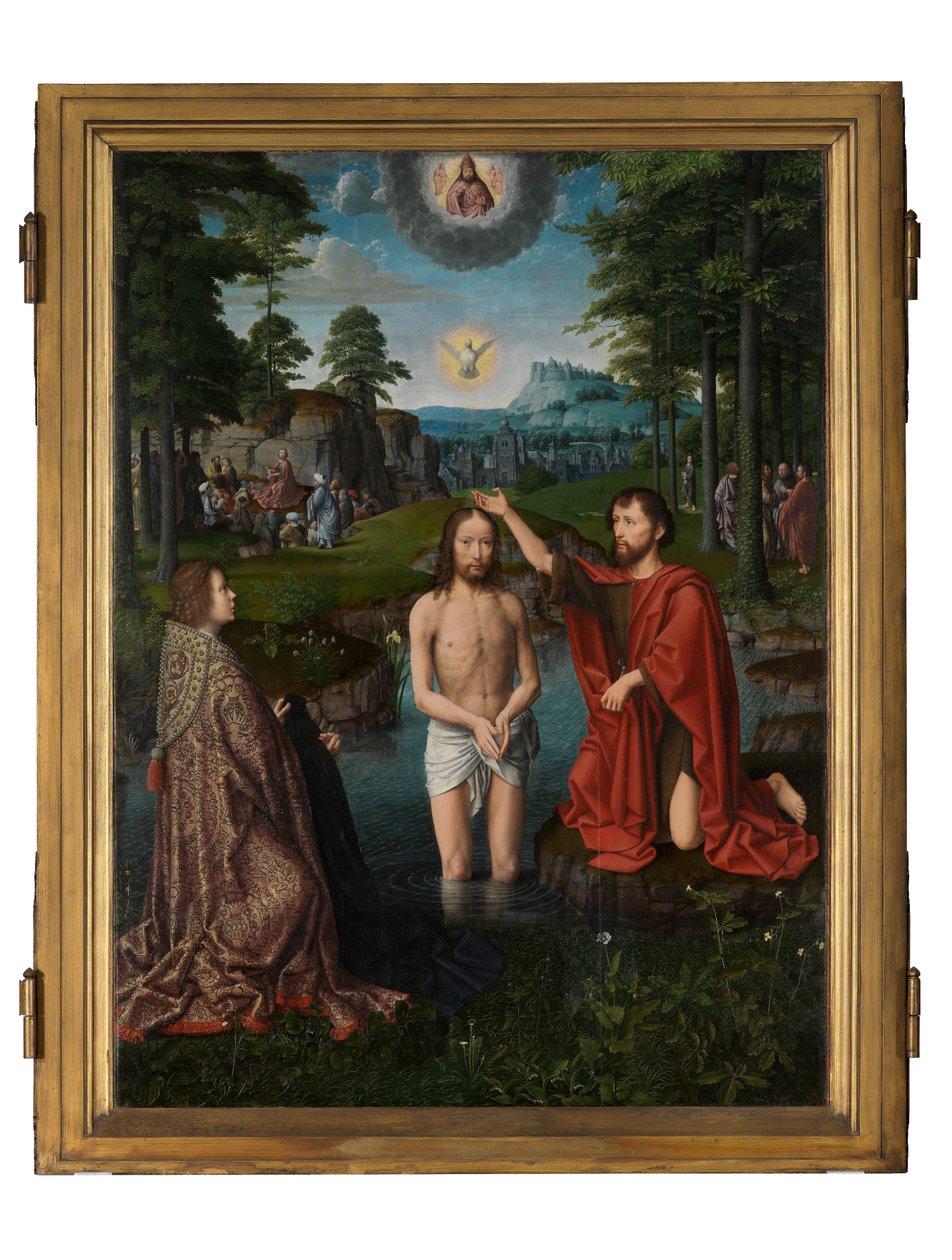 Le Baptême du Christ, vers 1502-08 - Gerard David
