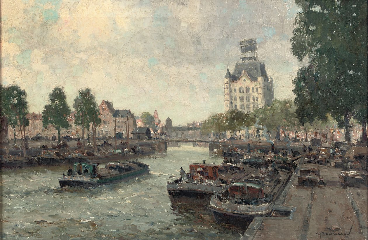 Vue de la Maison Blanche, Rotterdam - Gerard Delfgaauw
