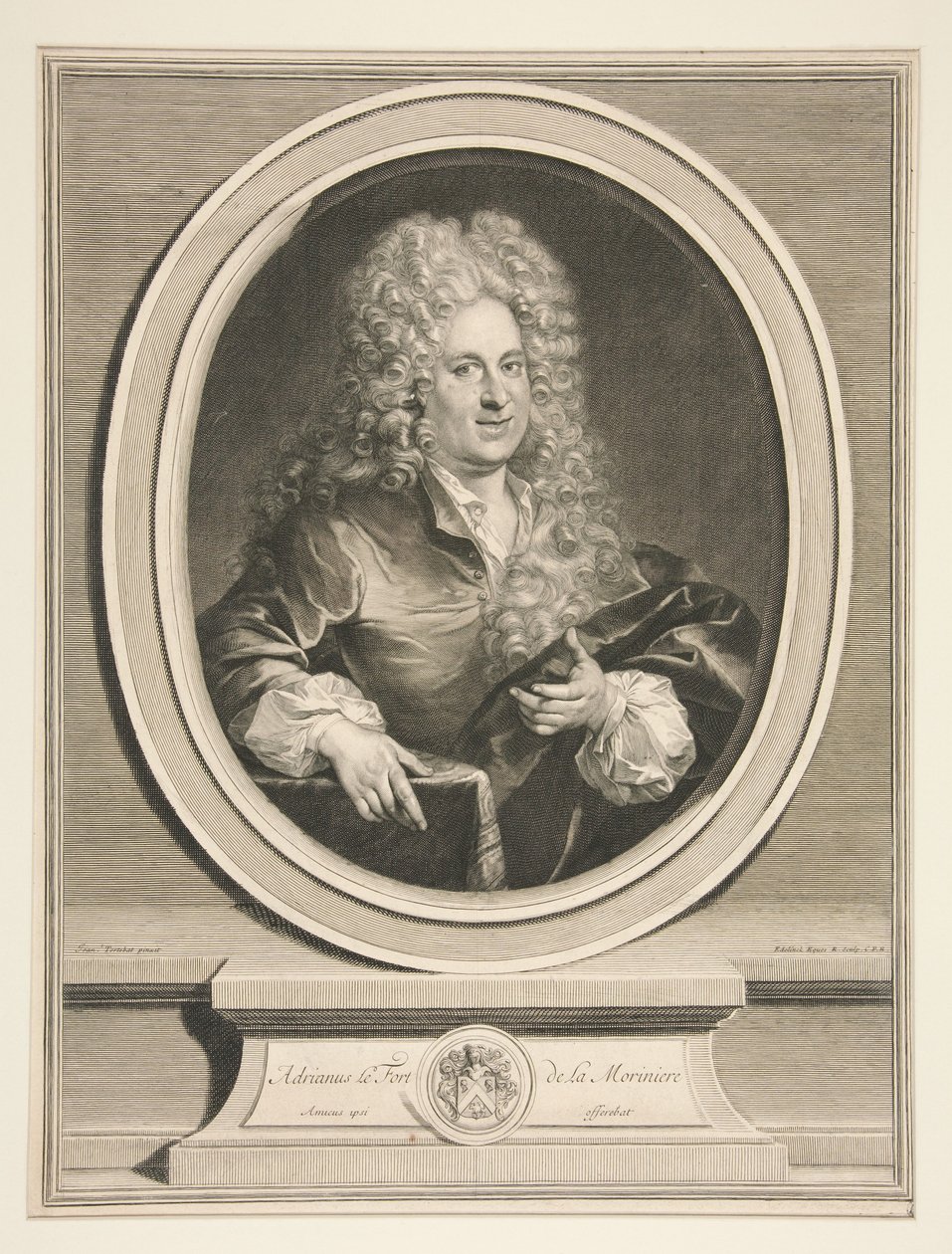 Adrien Claude Lefort de La Morinière - Gérard Edelinck