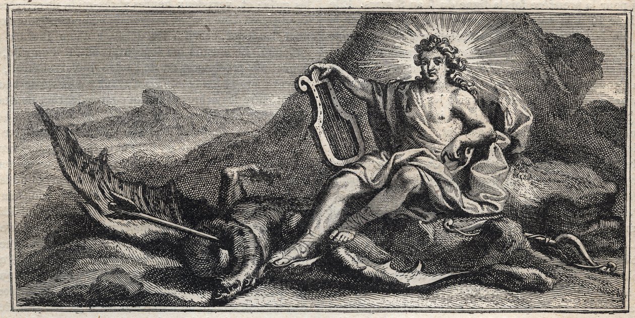Apollon terrassant l