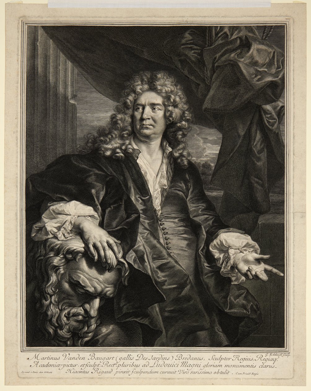 Martin van den Bogaert, dit Desjardins, sculpteur néerlandais et directeur de l