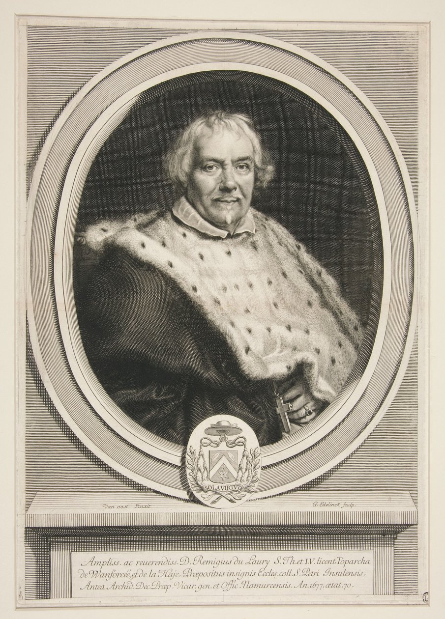 Remi Du Laury, doyen de Saint-Pierre de Lille - Gérard Edelinck