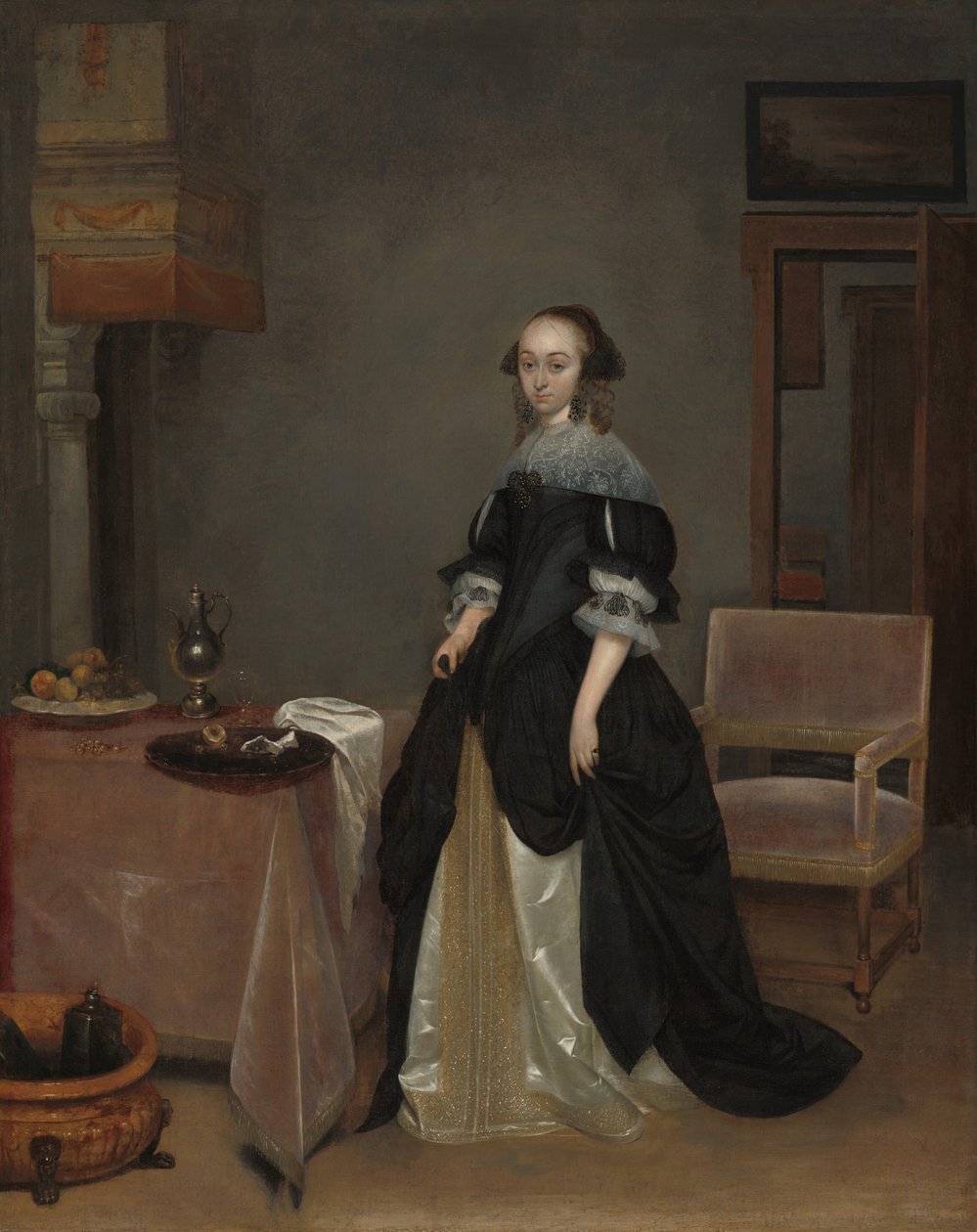 Maria van Suchtelen - Gerard Ter Borch the Younger