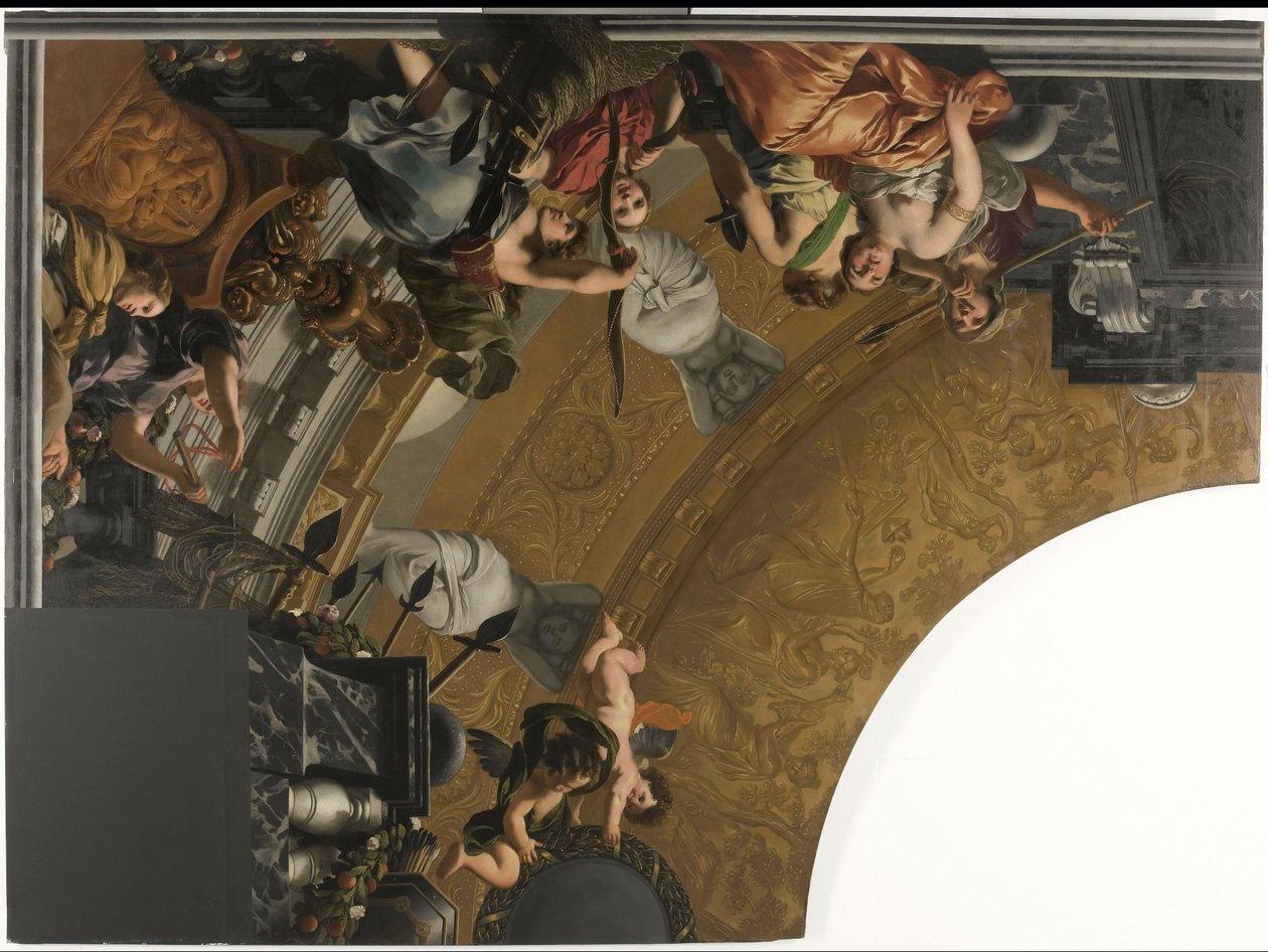 Plafond avec représentation de Diane et de ses compagnes - Gerard de Lairesse