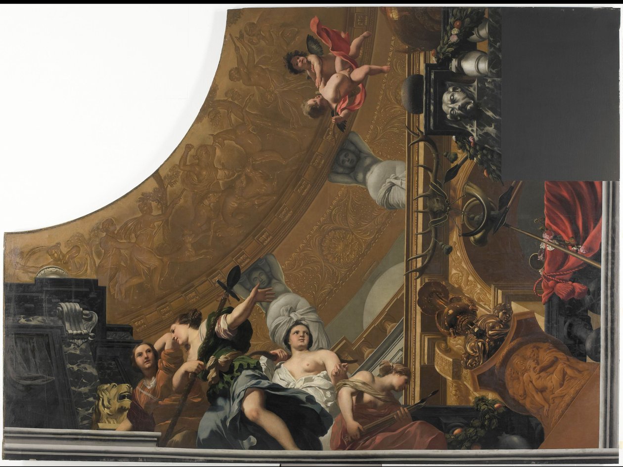 Plafond avec représentation de Diane et de ses compagnes - Gerard de Lairesse