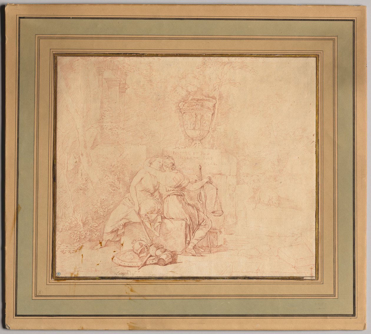 Le Baiser de la Paix et de la Justice, après 1654 - Gerard de Lairesse