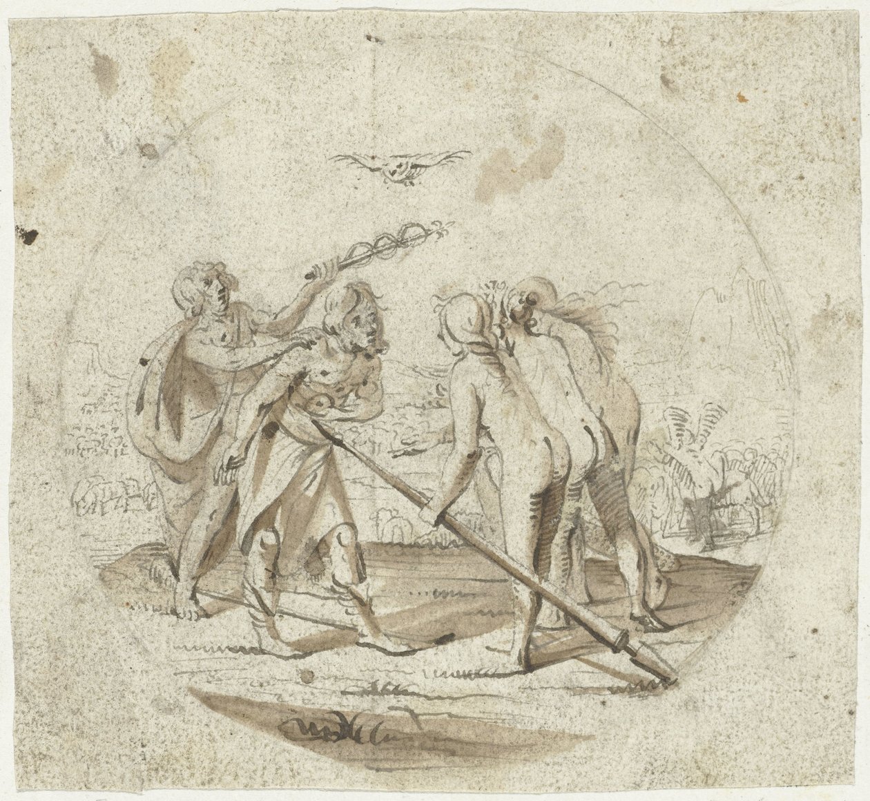 Le Jugement de Paris - Gerard ter Borch (I) (possibly)