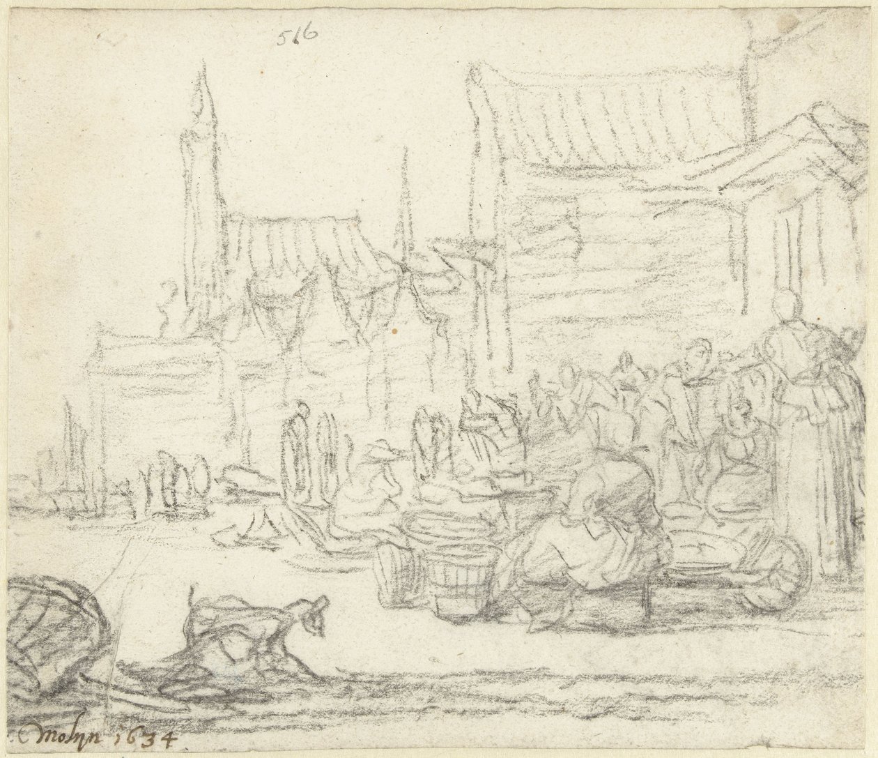Scène de marché - Gerard ter Borch (II)