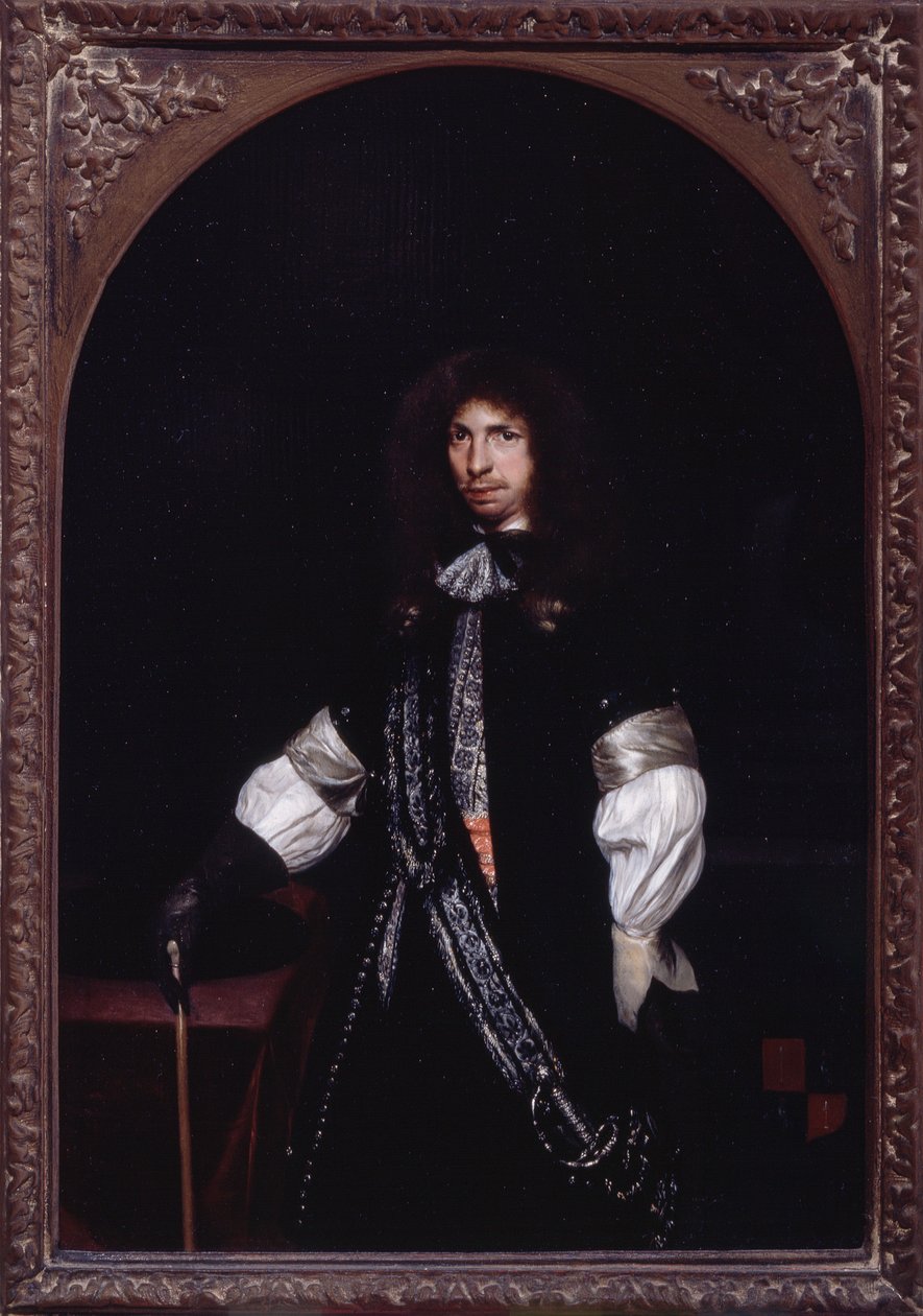 Jacob de Graeff, vers 1674 (huile sur panneau) - Gerard ter Borch or Terborch