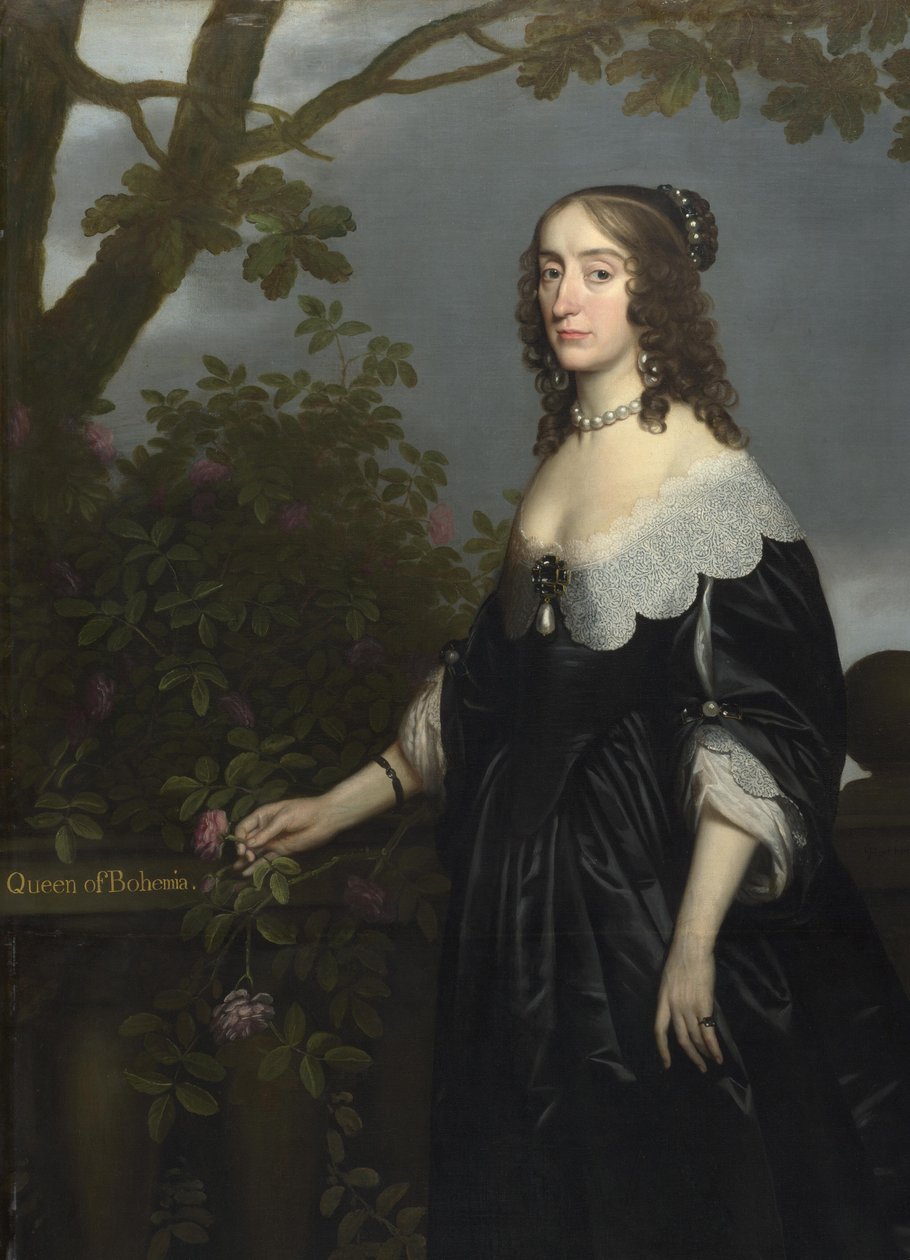 Elizabeth Stuart, reine de Bohême - Gerard van Honthorst