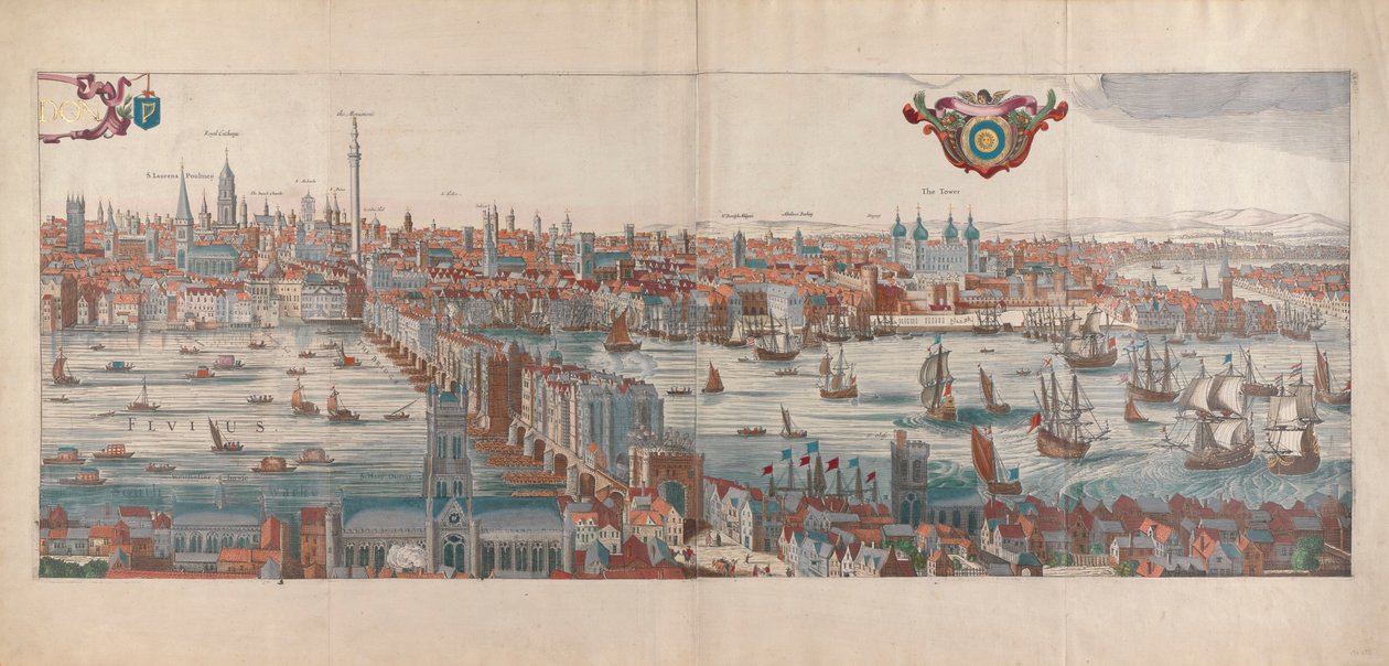 Londres, vue panoramique - Gerard van Keulen