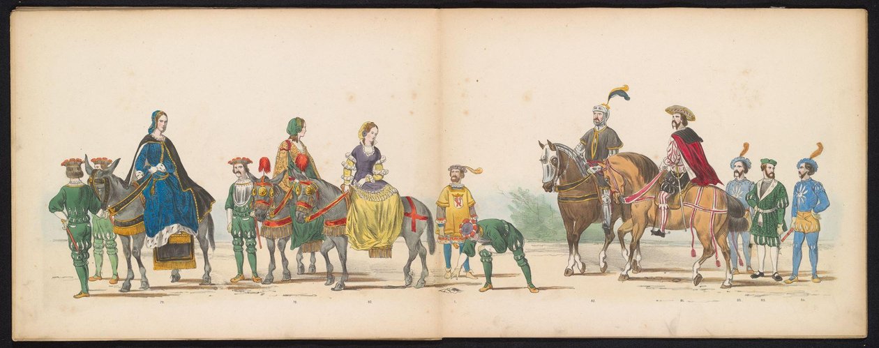 Mascarade des étudiants de Leyde, 1855 - Gerardus Johannes Bos