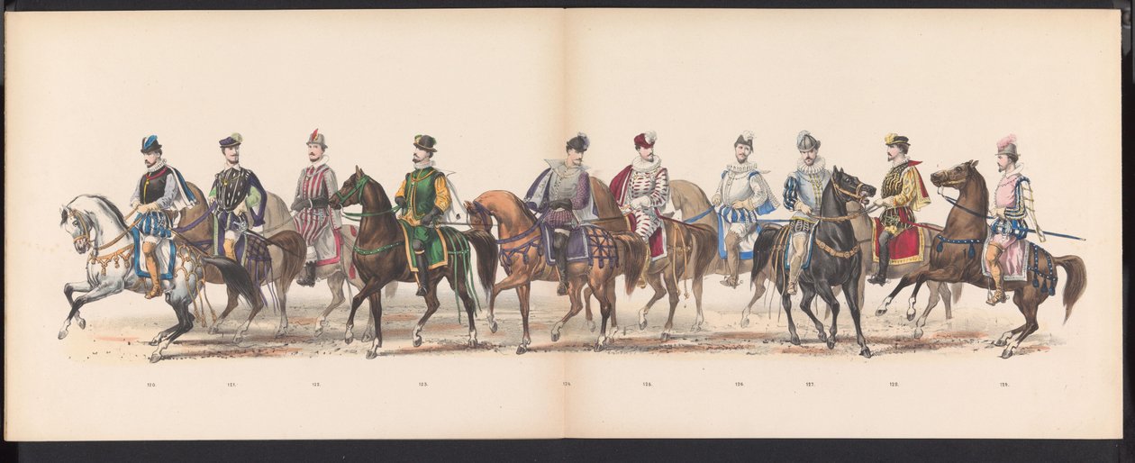 Mascarade des étudiants de Leyde, 1870 (plaque 10) - Gerardus Johannes Bos
