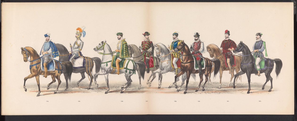 Mascarade des étudiants de Leyde, 1870 (plaque 13) - Gerardus Johannes Bos