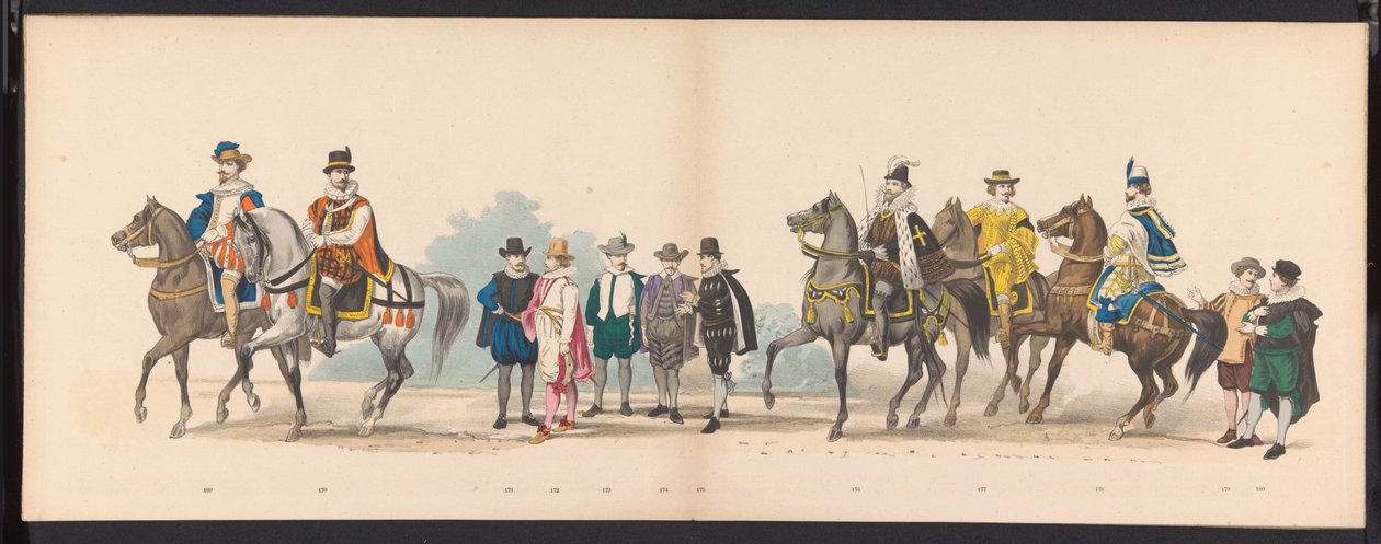Mascarade des étudiants de Leyde, 1875 (plaque 11) - Gerardus Johannes Bos