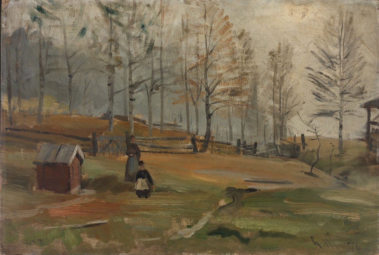 Automne - Gerhard Munthe
