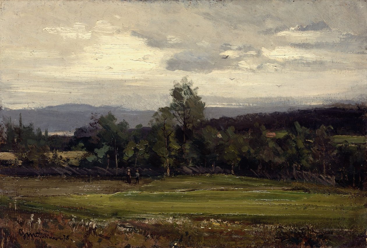 Les champs de Hedmark en été - Gerhard Munthe
