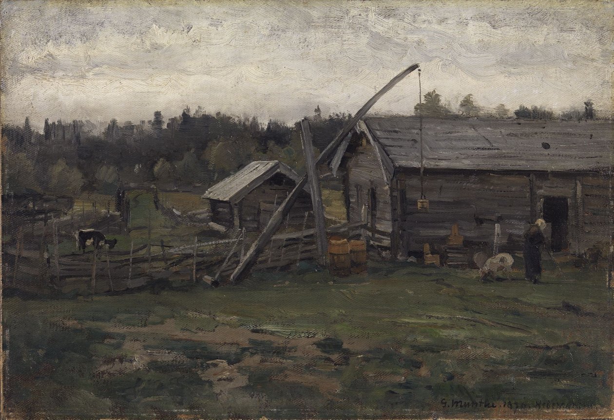 Ancienne étable, Hedmark - Gerhard Munthe