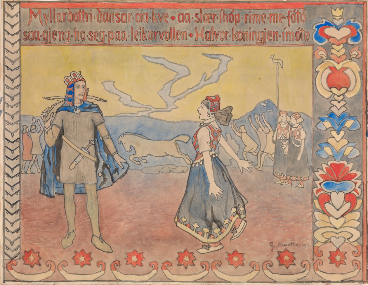 Die Müllerstochter - Gerhard Munthe