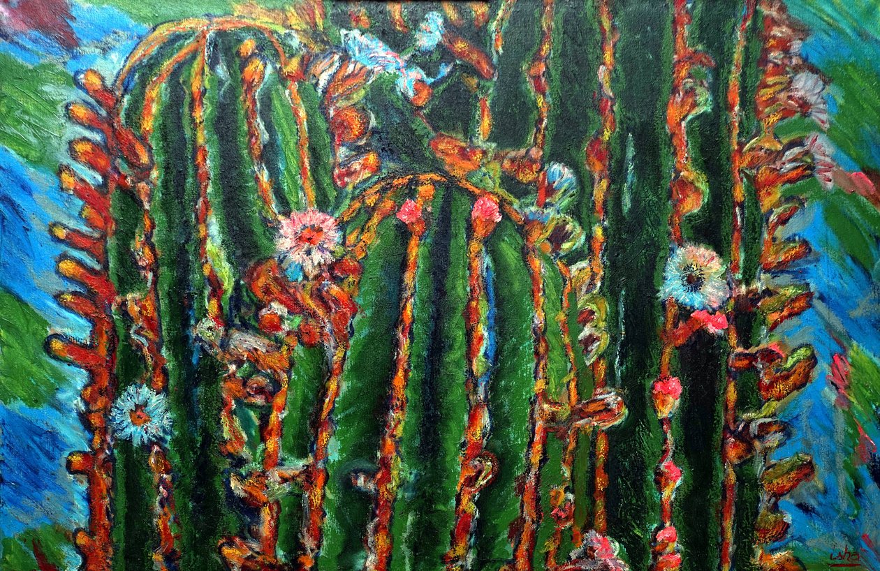 Cactus en fleurs - Gerhardt Isringhaus