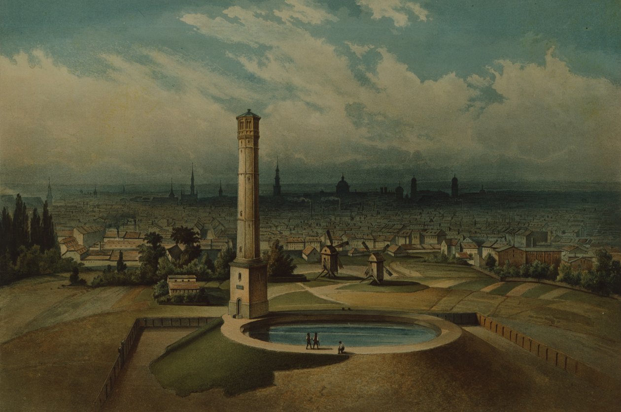 Usines de Berlin, c.1860 - German School