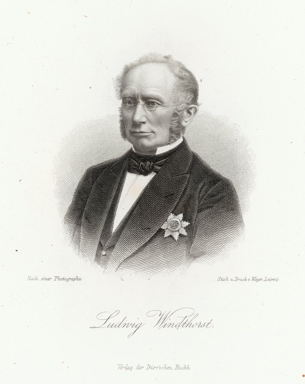 Ludwig Windthorst (1812-91) dans 