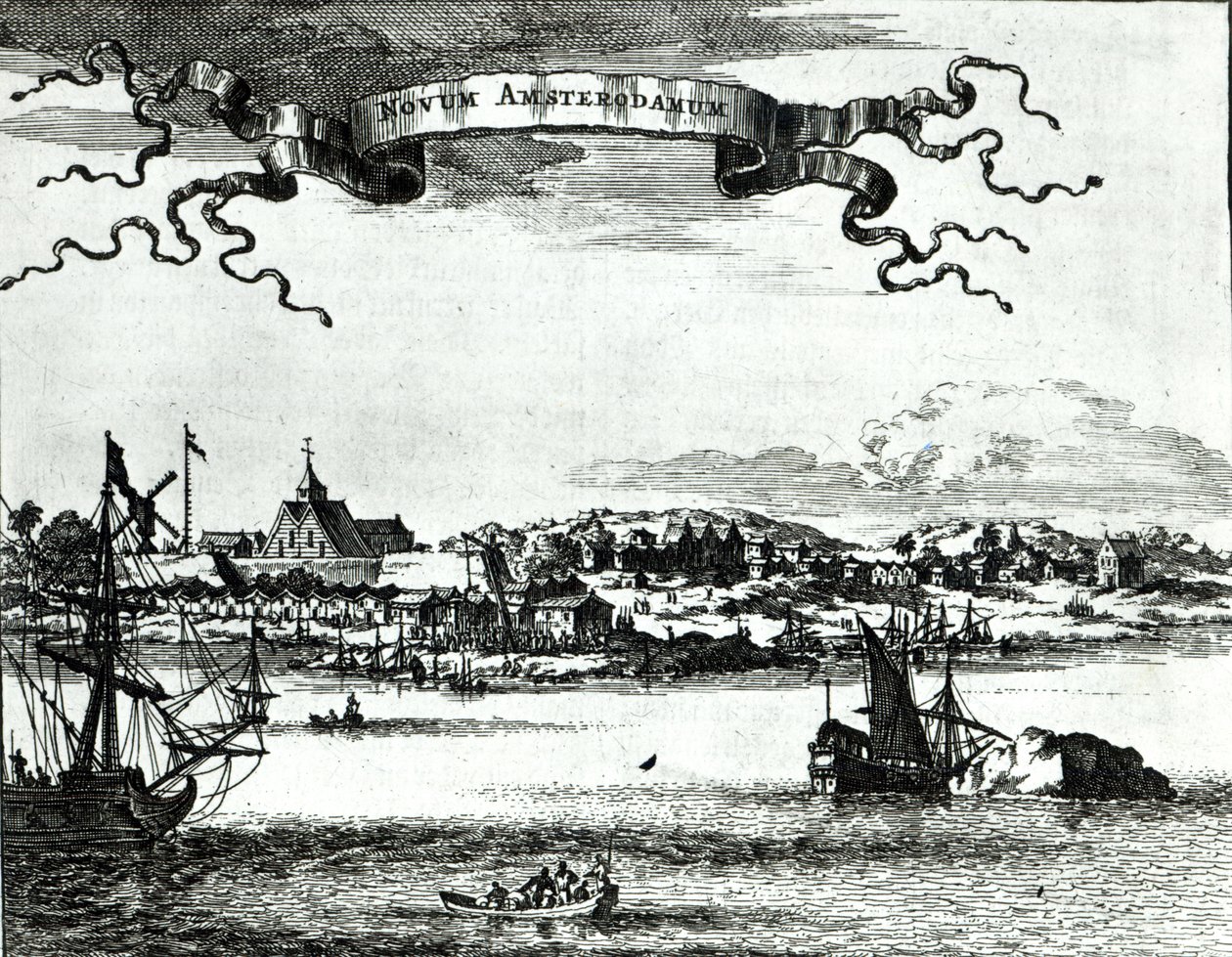 Novum Amsterodamum, c.1667 - German School