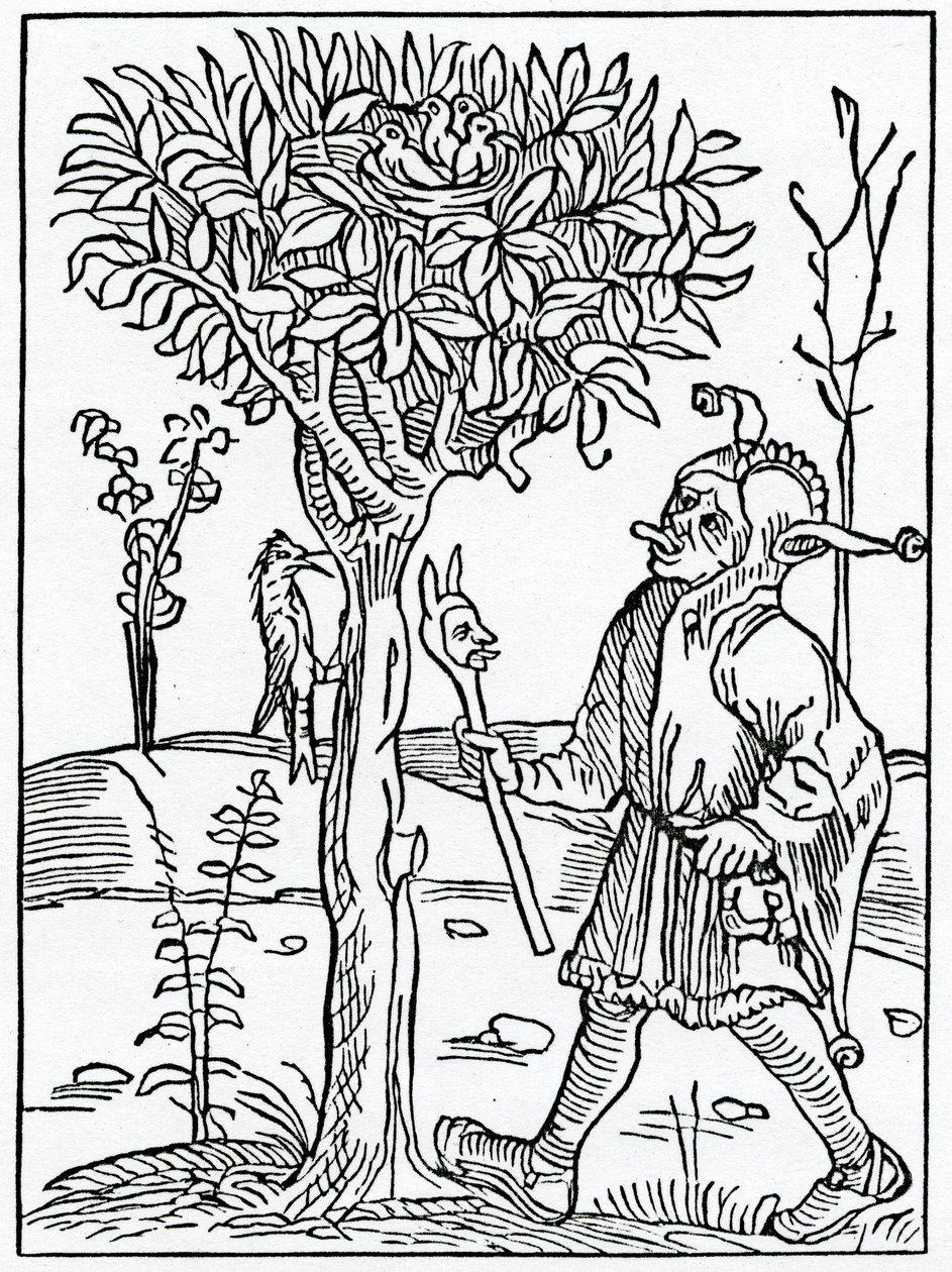 De trop parler ou bavarder, illustration de la traduction anglaise d