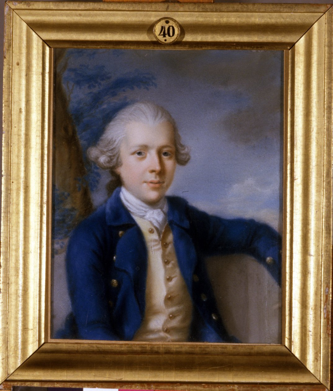 Portrait du Duc Ernst II, 1768 - German School