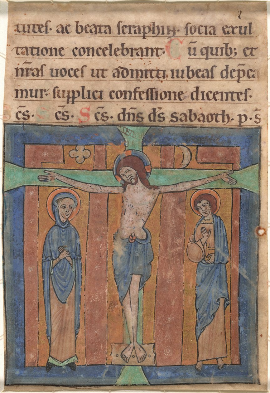 La Crucifixion - German 12th Century