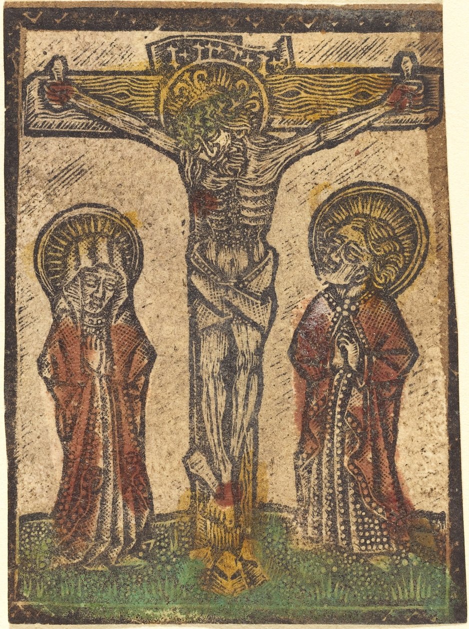 Christ sur la Croix - German 15th Century