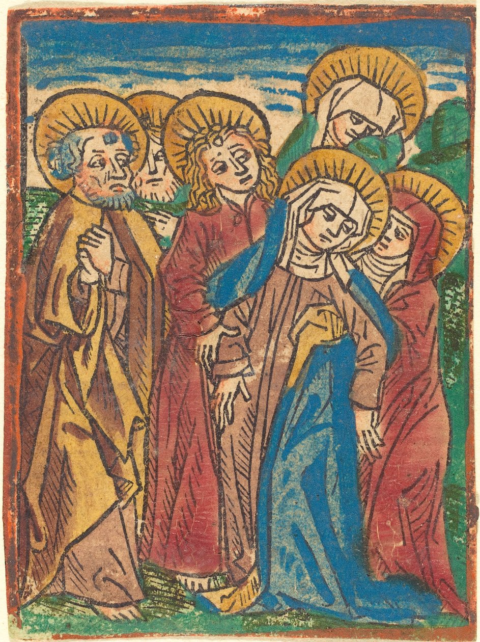 Madone Accablée - German 15th Century