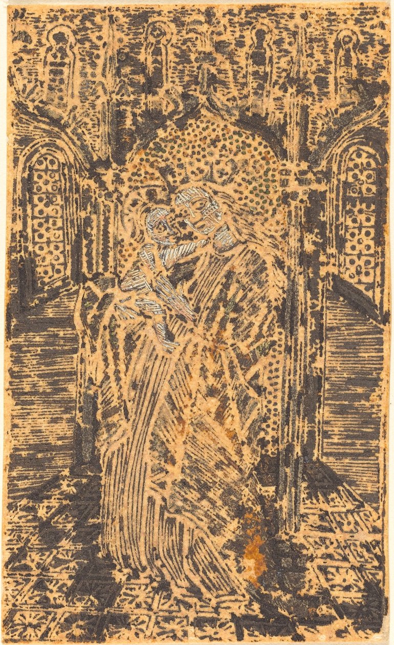 Madone et Enfant - German 15th Century