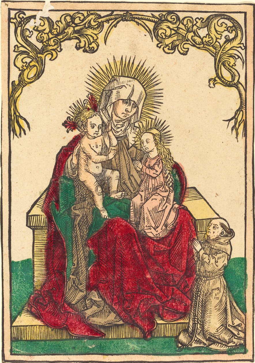 Sainte Anne, la Vierge et l