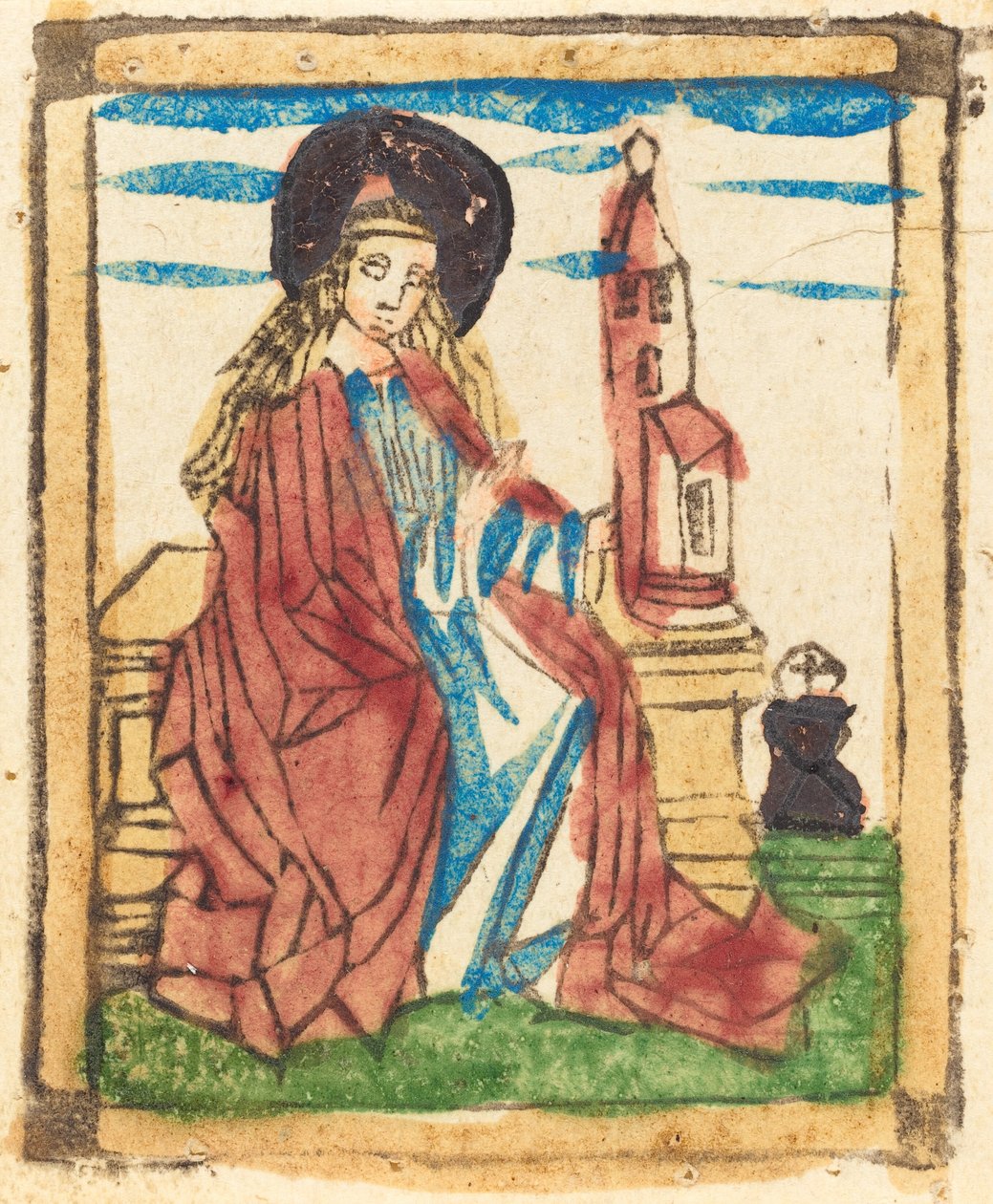 Sainte Barbe - German 15th Century