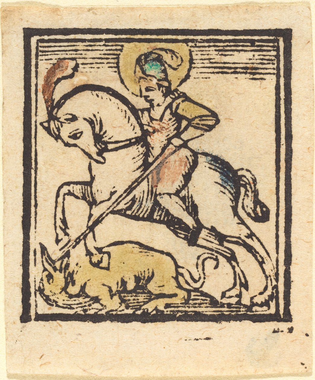 Saint Georges - German 15th Century