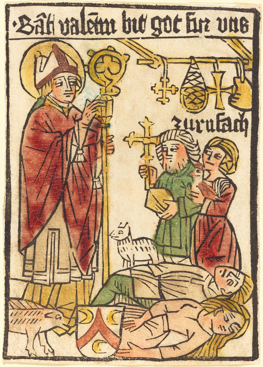 Saint Valentin - German 15th Century