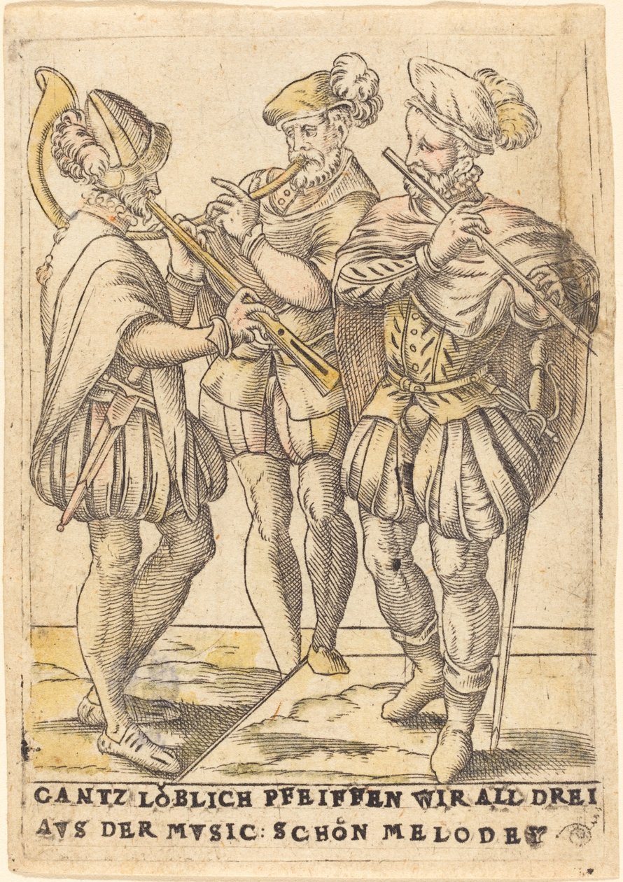 Gantz loblich Pfeiffen wir all drei avs der Mvsic: Schon Melodey - German 16th Century