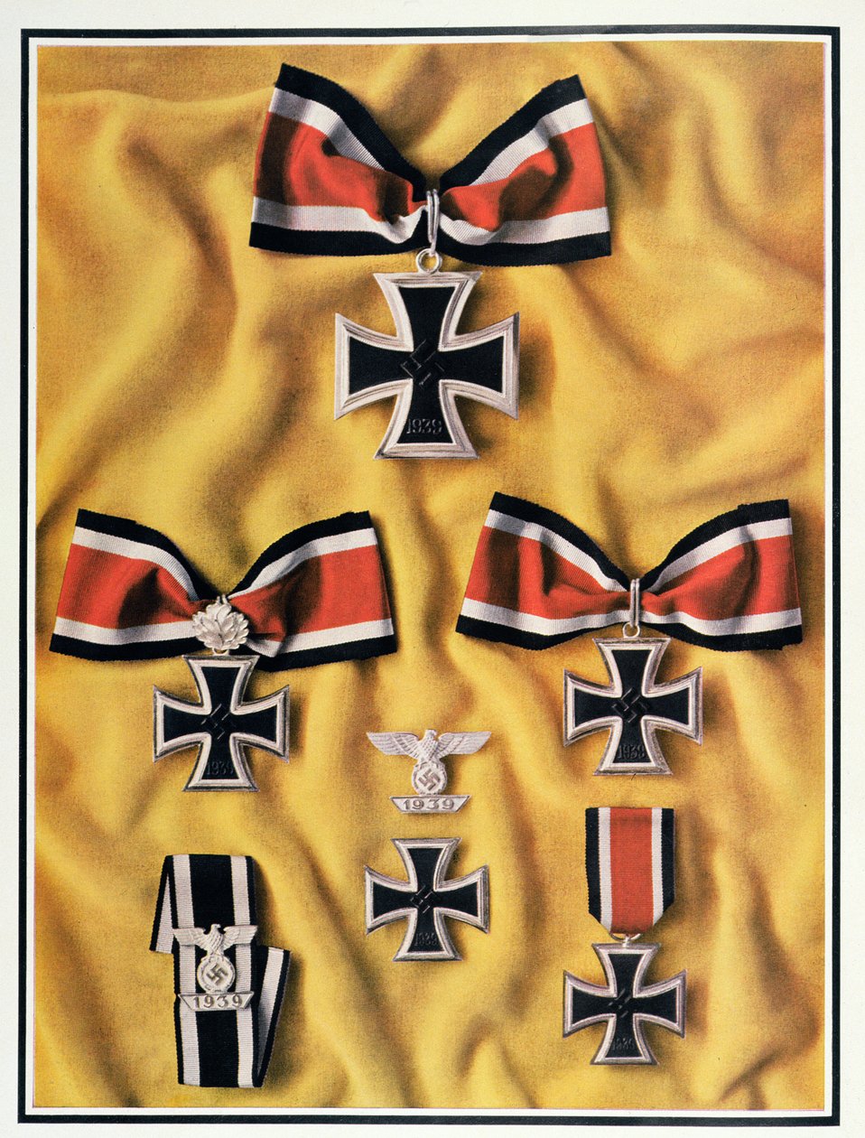 Médailles de la Croix de fer de 1939, extraites du magazine 