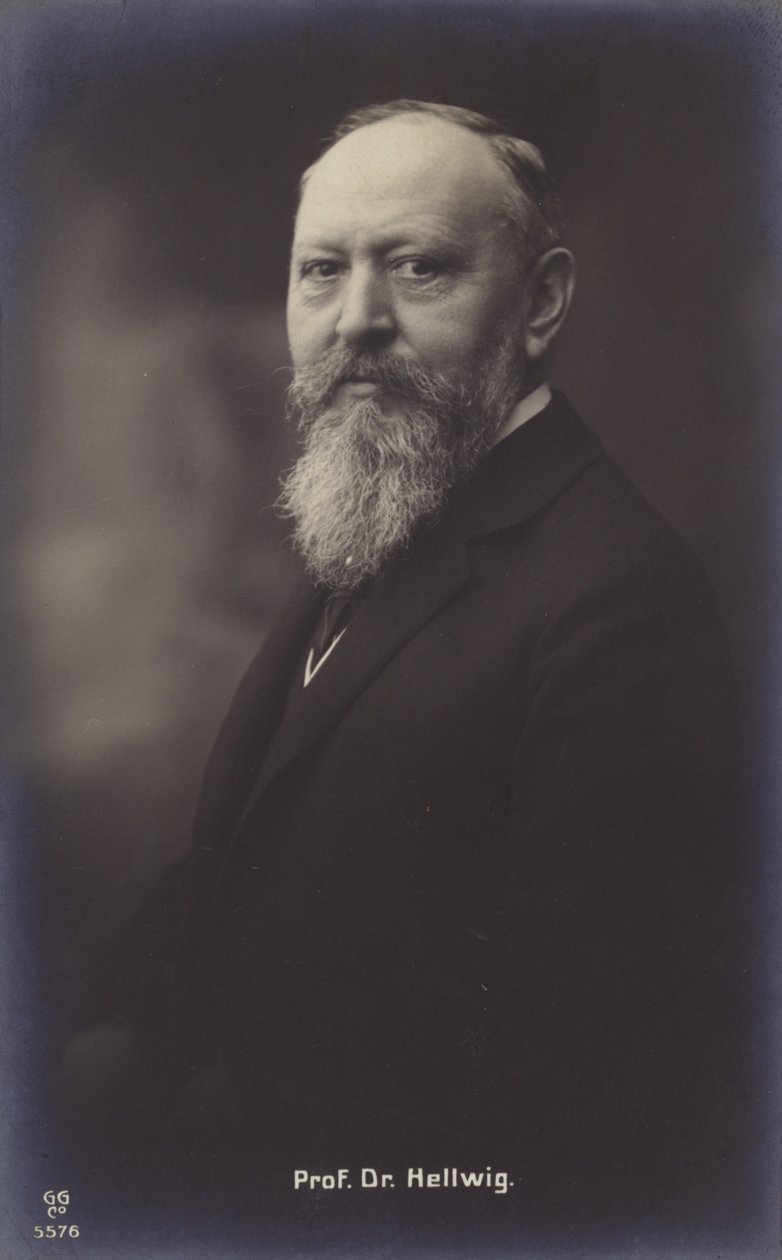 Professeur Docteur Hellwig (photo n/b) - German Photographer